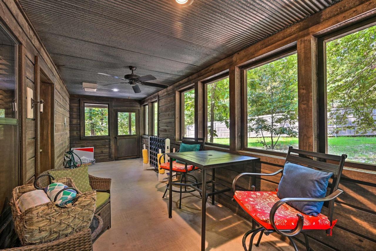 Luxe Broken Bow Cabin With Tesla Charging Station Stephens Gap Exterior foto