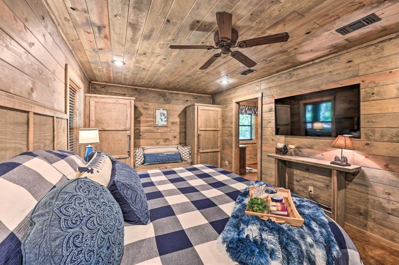 Luxe Broken Bow Cabin With Tesla Charging Station Stephens Gap Exterior foto