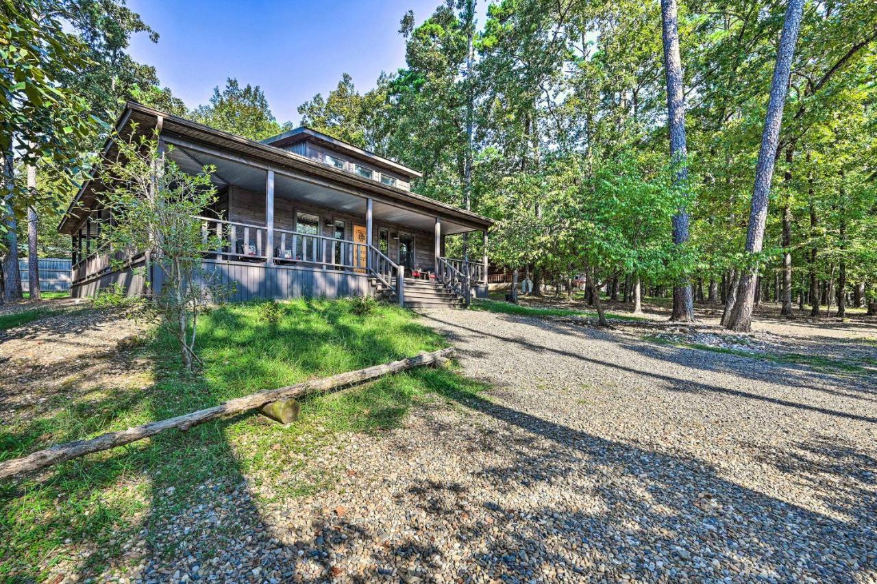 Luxe Broken Bow Cabin With Tesla Charging Station Stephens Gap Exterior foto